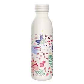 Kulacs duplafalú ARS UNA fém 600 ml Cream Hibiscus