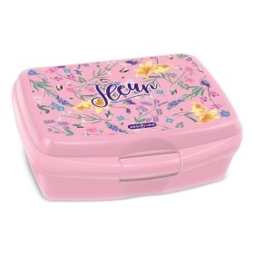 Uzsonnás doboz ARS UNA Fleur műanyag 165x135x60 mm