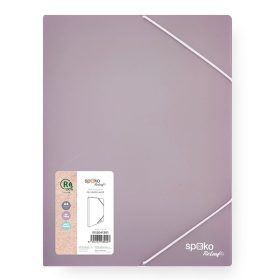 Füzetbox SPOKO ReLeaf PP A/4 30 mm SoftTouch lila