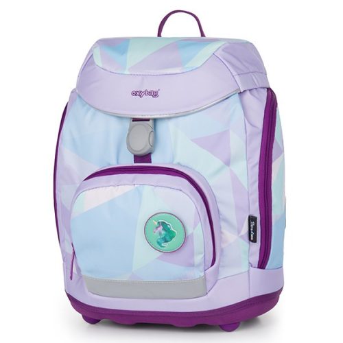 Iskolatáska szett OXY SHERPY 4 részes Unicorn tolltartóval, tornazsákkal és cserélhető matricával /2025