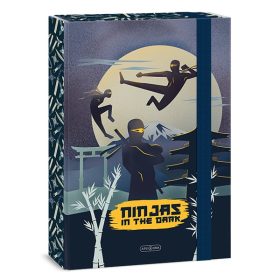 Füzetbox ARS UNA A/4 Ninjas In The Dark