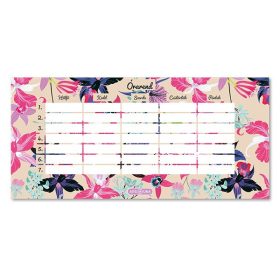 Órarend ARS UNA egylapos kétoldalas Beach Flowers