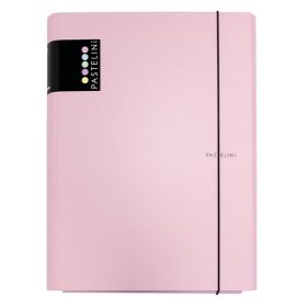 Füzetbox PASTELINI A/4 műanyag rózsaszín
