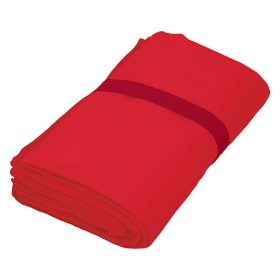   Törölköző PROMO Active lang XL 80x160 cm piros/piros rugalmas csíkkal