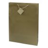 Dísztasak CREATIVE Special Simple XL 33x46x10 cm egyszínű arany zsinórfüles