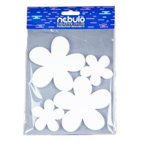 Hungarocell dekoráció NEBULO virágok 4 darabos