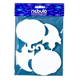 Hungarocell dekoráció NEBULO halloween mix II. 4 darabos