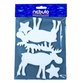 Hungarocell dekoráció NEBULO rénszarvas 4 darabos