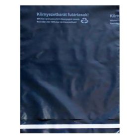   Futártasak biztonsági ragasztócsíkkal környezetbarát 35x45cm 50 mikron 100 darabos