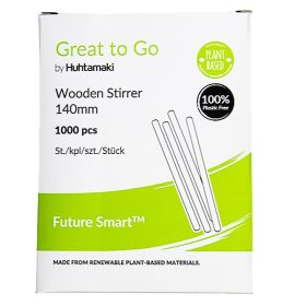 Keverő pálcika eldobható fa 14 cm 1000 darabos