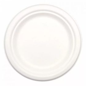   Lapostányér eldobható papír BIO Cukornád lebomló 22cm 125 darabos