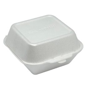 Habdoboz 1/1 HP6 hamburgeres fehér 125 darabos