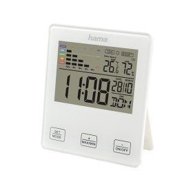   Hő és páratartalom mérő HAMA TH-10 penészedés jelzéssel fehér