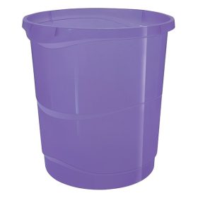   Papírkosár ESSELTE Colour Breeze 14 liter áttettsző levendula