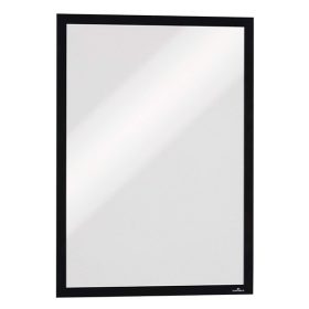   Infokeret DURABLE Duraframe A/3 fém felületre mágneses fekete 5 darabos