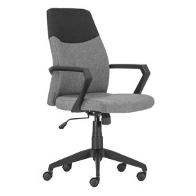 Szék forgó karfás STERLING YF12 szürke/ fekete YF26