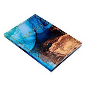   Tárgyalási napló REALSYSTEM Picture B/5 fehér lapos márvány