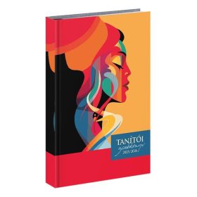   Tanítói zsebkönyv PD CALENDAR papírborító A/5 Face Narancs 2025-2026