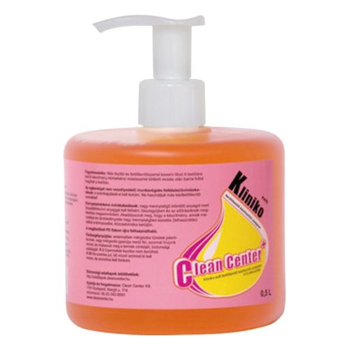 Folyékony szappan CLEAN CENTER Kliniko-soft fertőtlenítő hatású 500 ml