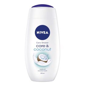 Tusfürdő NIVEA care & coconut cream 250 ml