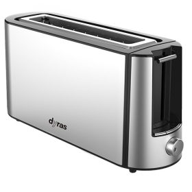 Kenyérpirító DYRAS T-391X 2 nyílás ezüst