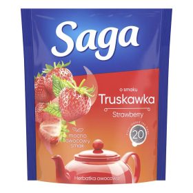 Gyümölcstea SAGA Eper 20 filter