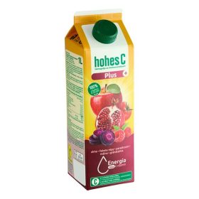   Gyümölcslé HOHES C Plus Vas-Alma-Gránátalma-Málna 100% 1L