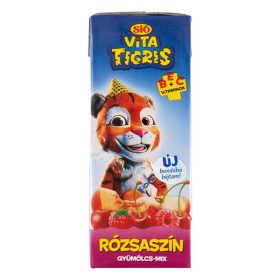  Gyümölcslé SIÓ Vitatigris Rózsaszín gyümölcs mix 20% 0,2L