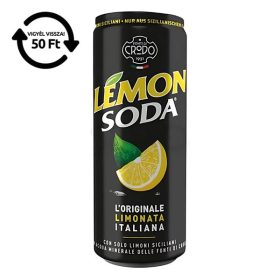 Üdítőital szénsavas LEMON SODA citrom 0,33 L DRS