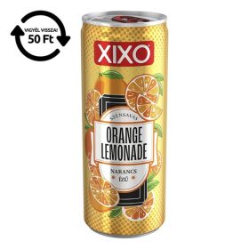 Üdítőital szénsavas XIXO Lemonade Orange 0,25L DRS
