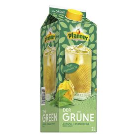 Üdítőital szénsavmentes PFANNER ice tea zöld 2L