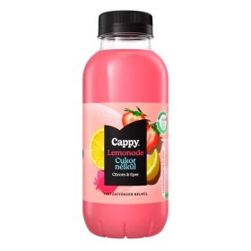   Üdítőital szénsavmentes CAPPY Happy Lemonade zero eper 0,4L DRS