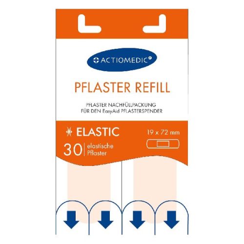 Sebtapasz utántöltő ACTIOMEDIC EasyAid rugalmas 30 darabos