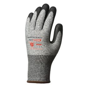   Kesztyű mártott COVERGUARD Eurocut 5 vágásbiztos nitril szürke/fekete 7-es 2 darab/pár