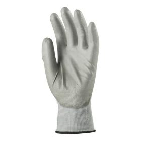   Kesztyű mártott COVERGUARD poliészter PU tenyérrel szürke 6-os 2 darab/pár
