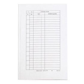 Nyomtatvány bérfizetési boríték fehér