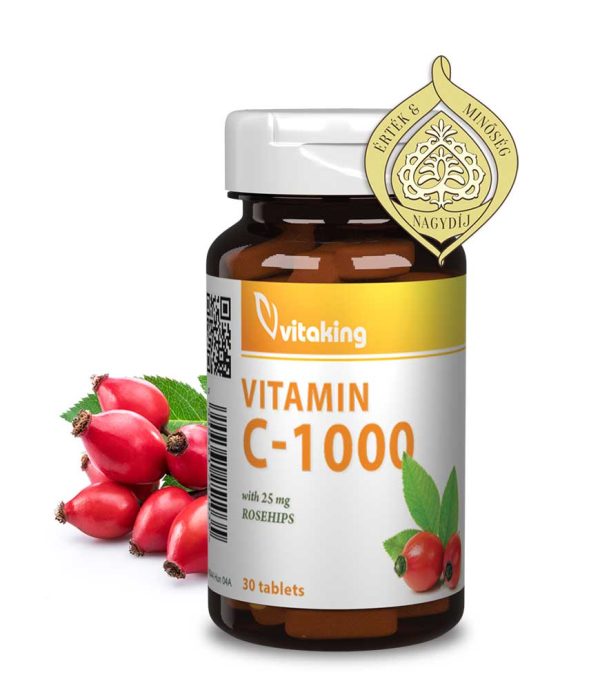 Vitaking C-vitamin 1000mg (30DB)