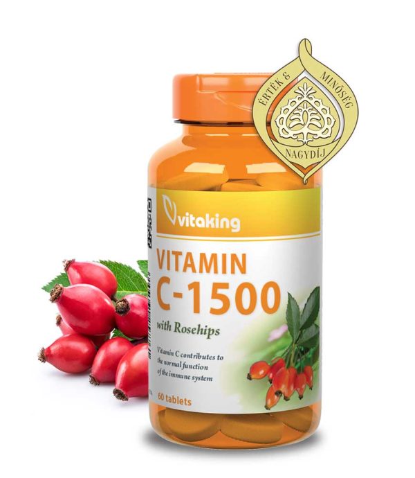 Vitaking C-vitamin 1500mg (60DB)