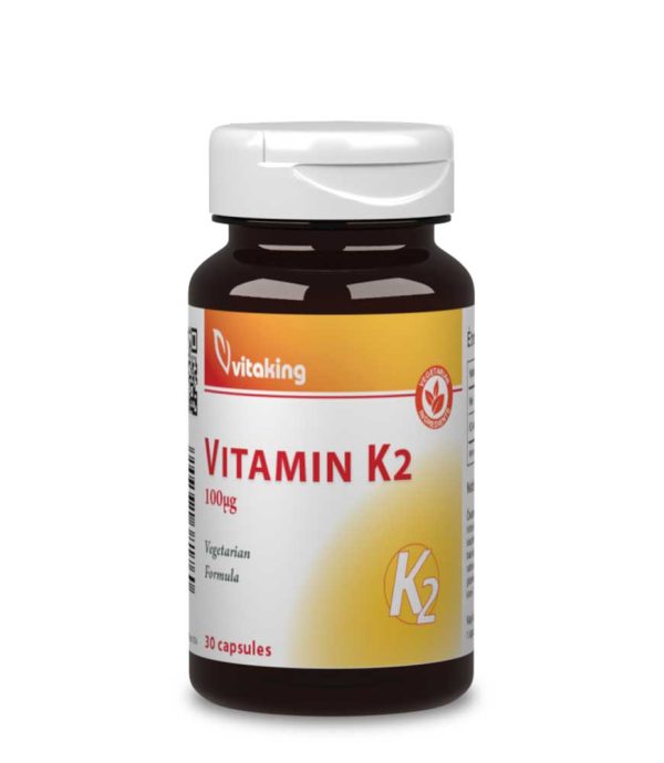 Vitaking K2-vitamin 100µg (30DB)