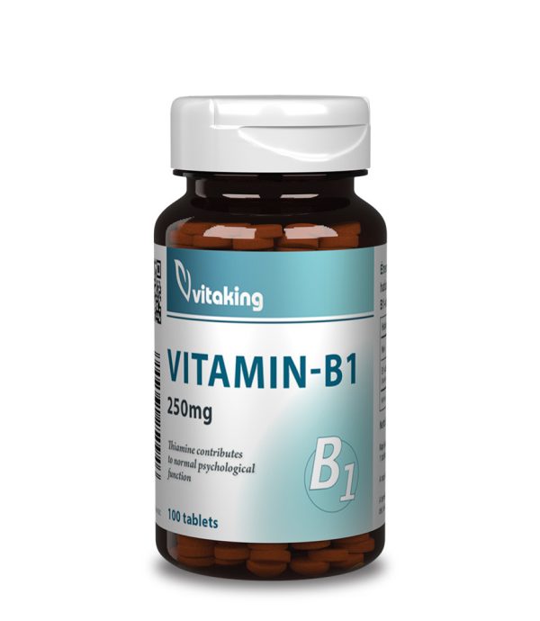 Vitaking B-1 Vitamin 250mg – Tiamin (100DB)