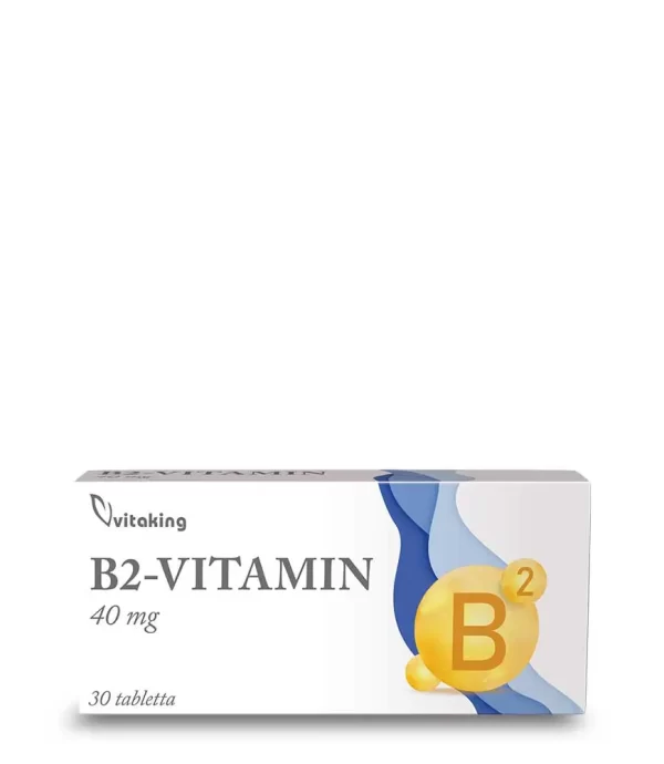 Vitaking B2 vitamin 40mg (30DB)