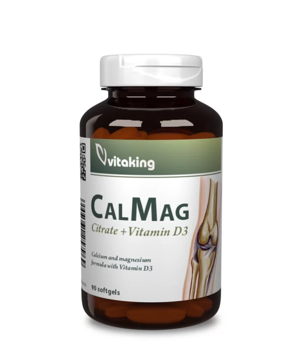 Vitaking CalMag citrát + D3-vitamin (90DB)