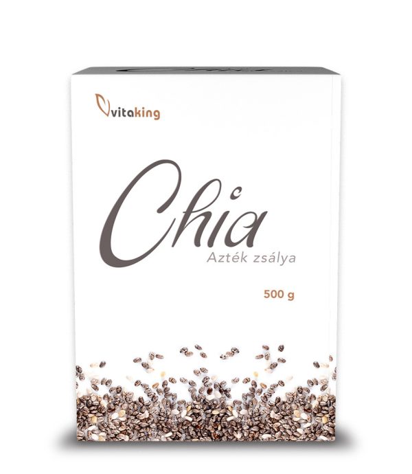 Vitaking Chia 500g – Azték zsálya