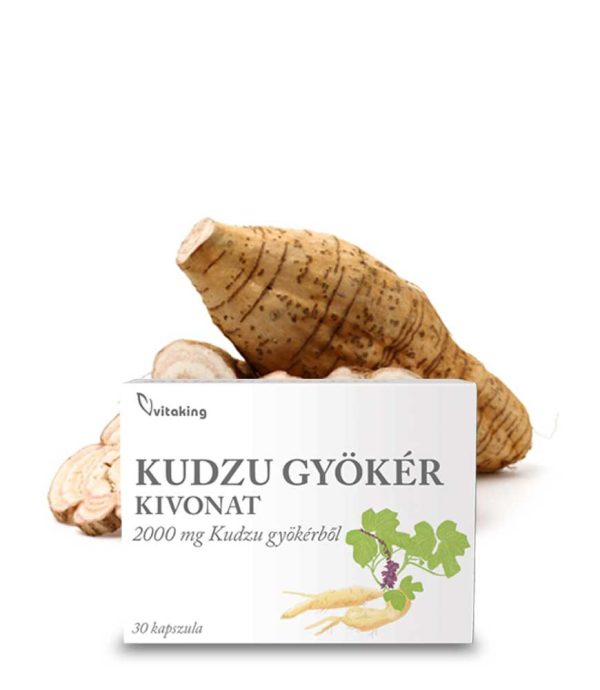 Vitaking Kudzu kivonat 70mg 2000mg kudzu gyökérből (30DB)