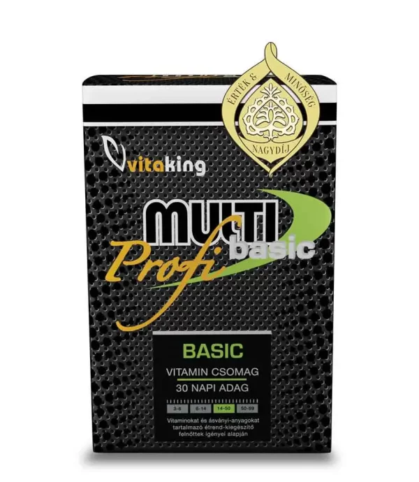 Vitaking Multi Profi Basic vitamincsomag (30 napos adag)