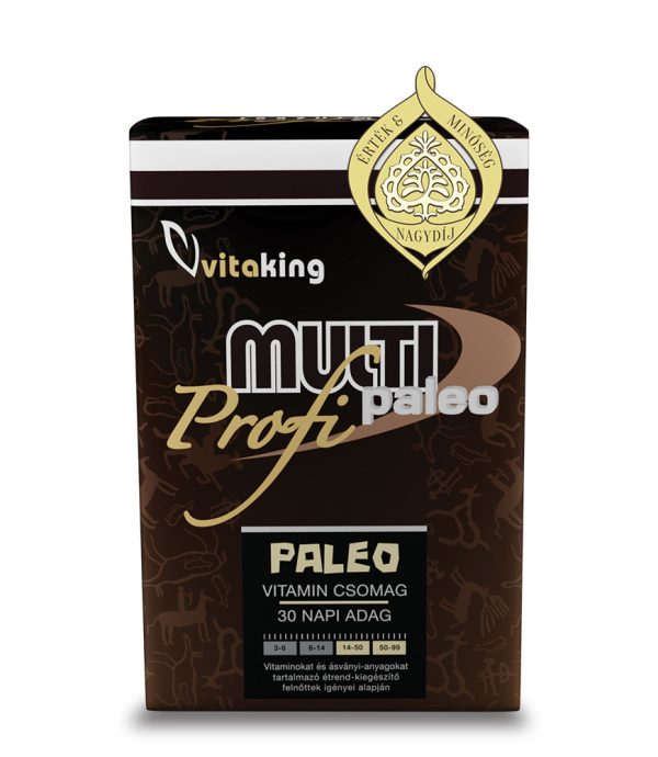 Vitaking Multi Profi Paleo multivitamin (30 napos adag)