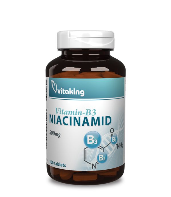 Vitaking Niacinamid (B3 vitamin) 500mg (100DB)