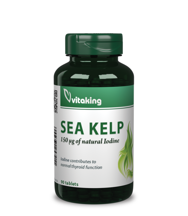 Vitaking Sea Kelp (jód) nyomelem (90DB)