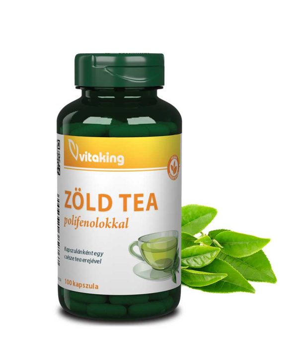 Vitaking Zöld tea polifenolokkal (100DB)