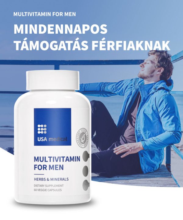 USA medical Férfi Multivitamin növényi kivonatokkal 60 db